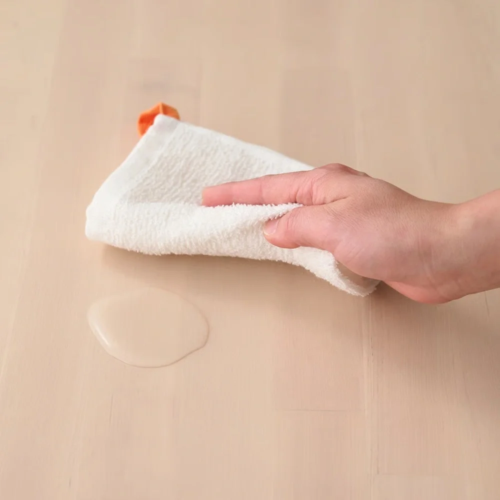 Set of Cream Cotton Bath Towels